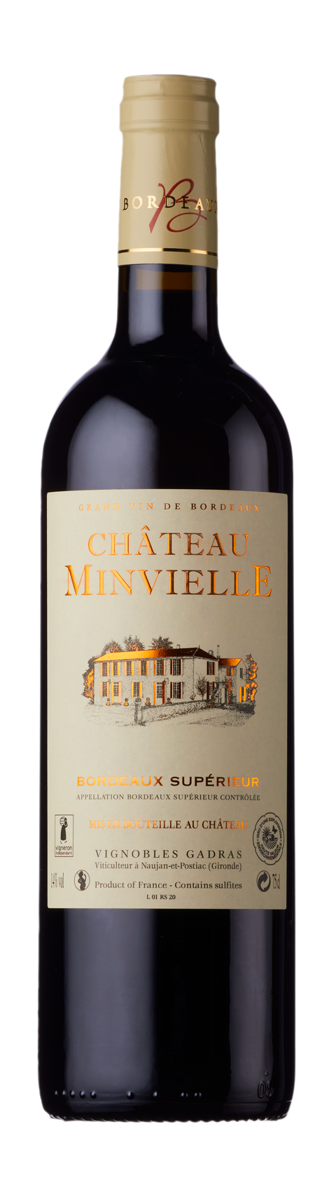 Chateau Minvielle, Bordeaux Superior 2020