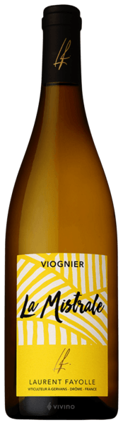 Laurent Fayolle, Viognier La Mistrale 2022