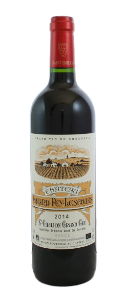 Chateau Grand Pey Lescours, St Emilion Grand Cru 2014